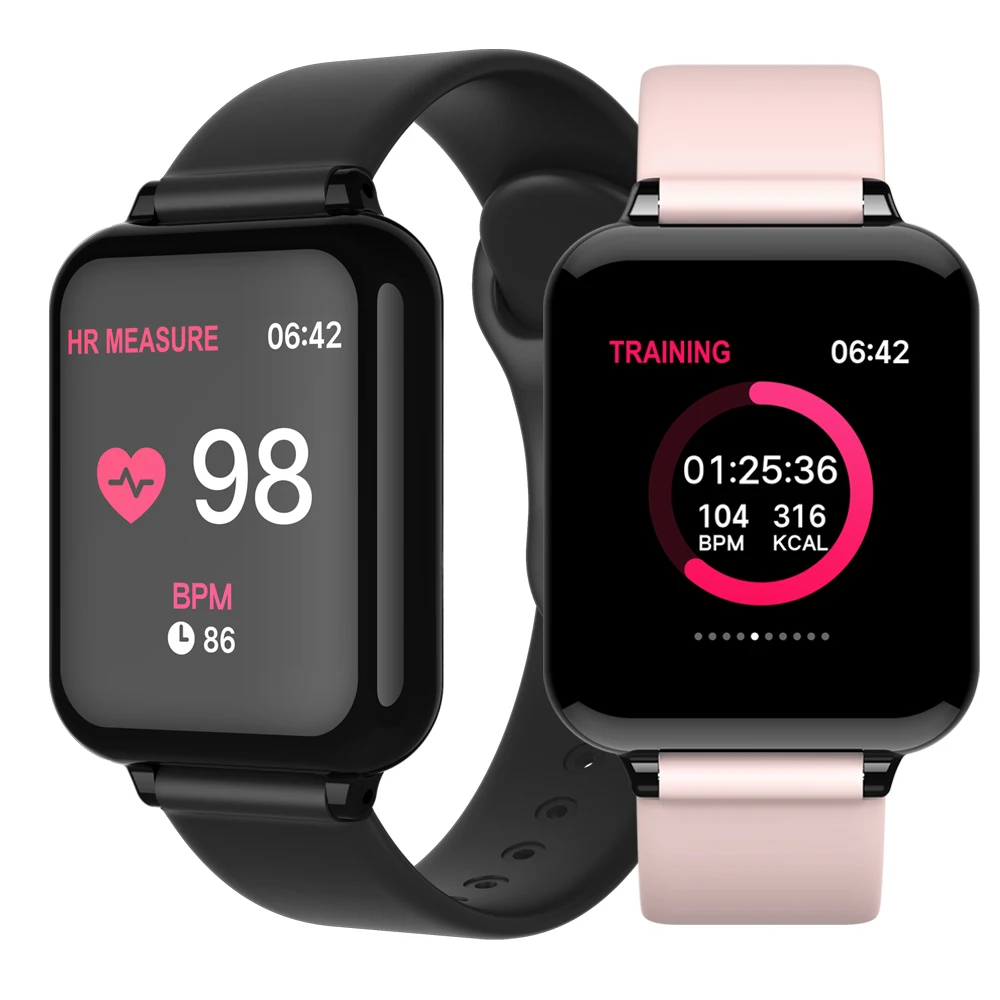 

B57C Smart Band Watch Men IP67 Waterproof Heart Rate Monitor Blood Pressure Oxygen Multi-sports Mode Fitness Smart Bracelet
