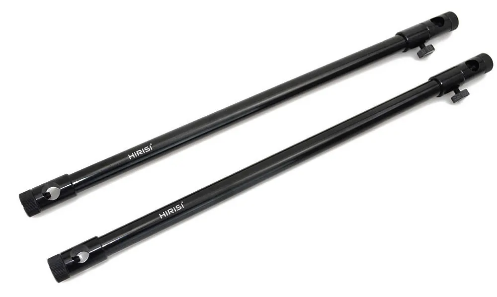 2 шт. карп рыбалка черный Aliuminium сплав 40-70 см фиксированные ручки для рыболовных палочек подставка для удочки