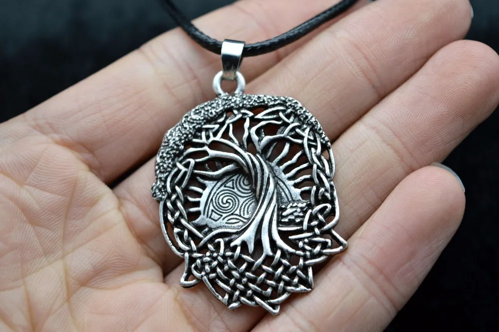

Tree Of Life Necklace Family Tree slavic Rod symbol pendant Viking Amulets Jewelry Talismans Celt World Tree Pegan Wicca jewelry