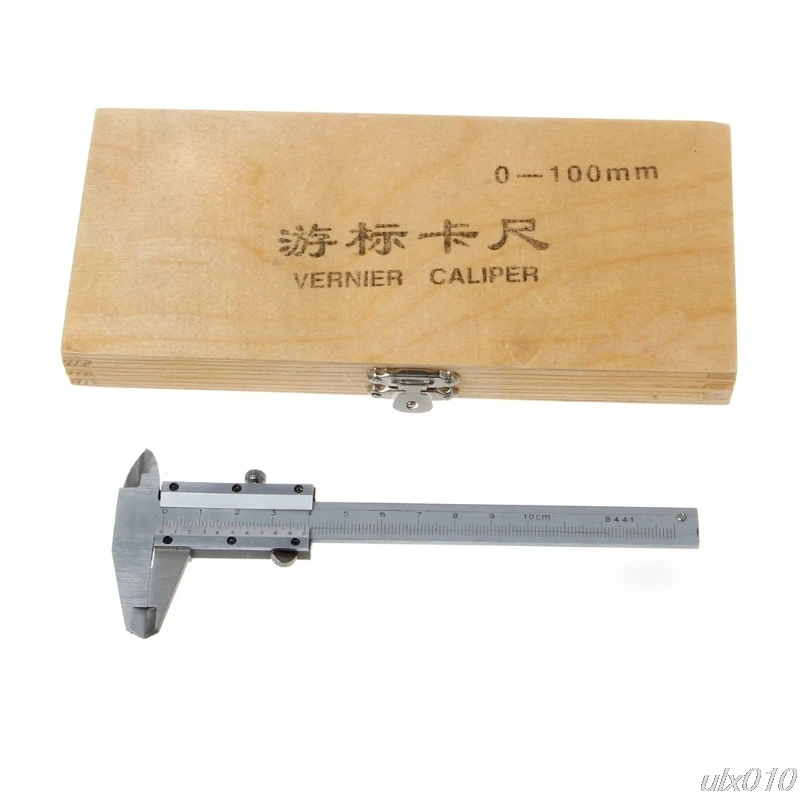 

0-100mm 4inch vernier caliper 100mm pocket mini caliper micometer thickness measure tool S08 Drop ship