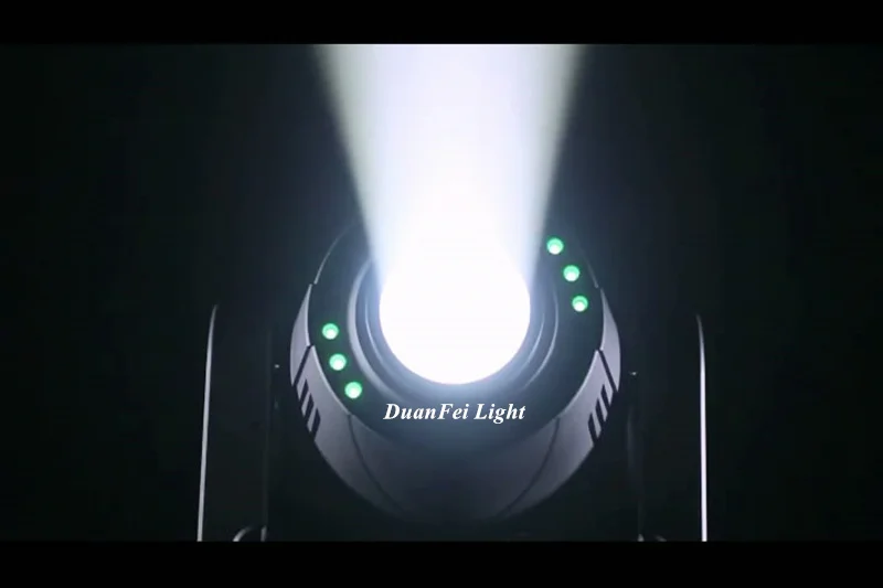 200W LED Spot Moving Head With LED Round-3