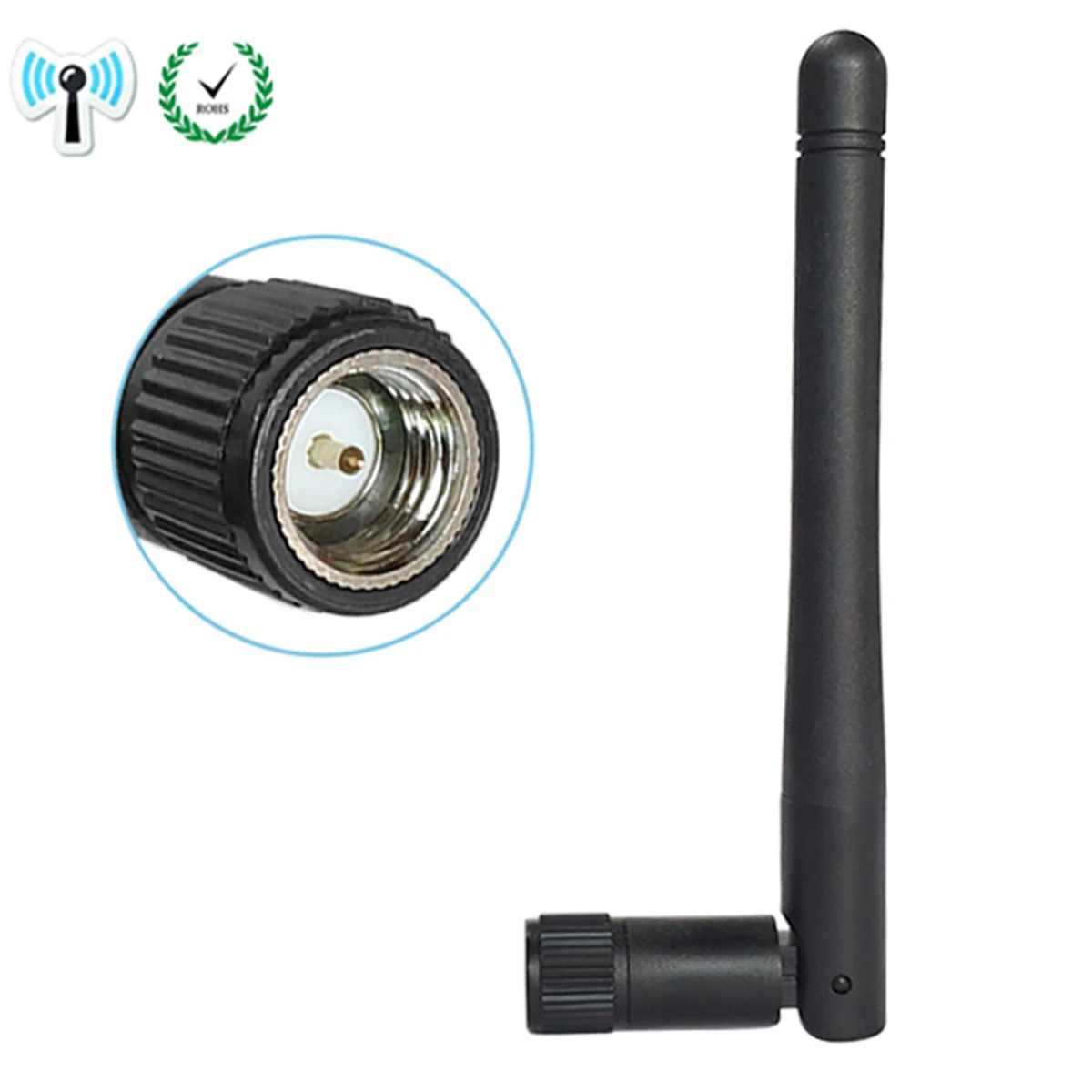 

2.4G 3dBi Aerial Wireless WIFI Antenna High Gain Omni-Directional Antenna RP-SMA For Linksys Router Receiver IP Camera