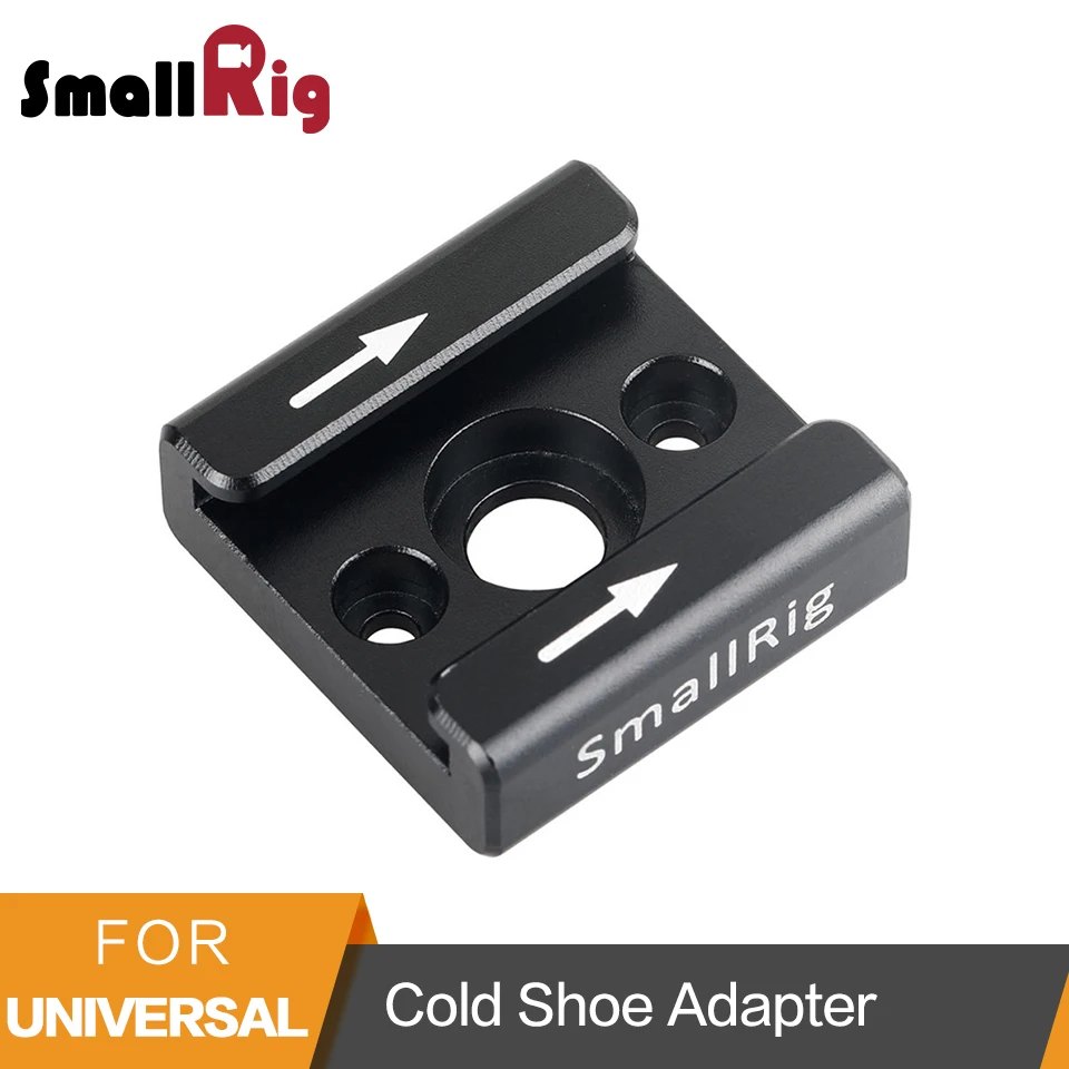 Acessórios da Câmera 1241 Adaptador de Sapata Smallrig tipo 1 e 4 e M2.5 Orifício do Parafuso da Sapata Fria Padrão