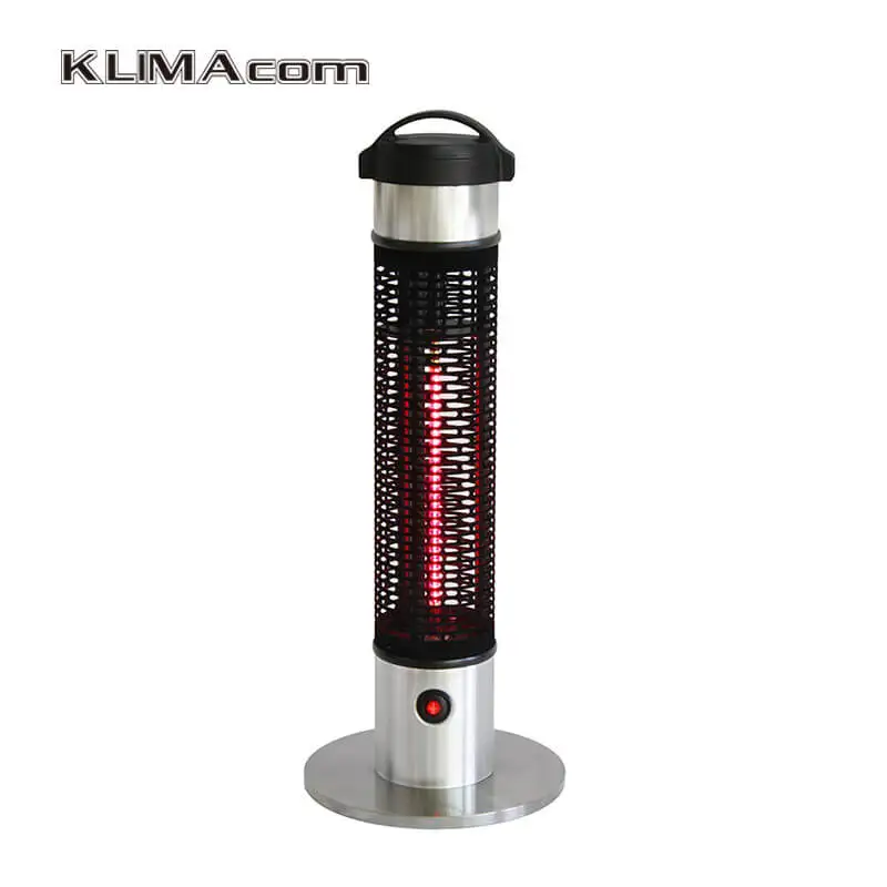 Image Low glare Outdoor Patio Heater Free standing infrared heater IP55 , Electric heater Portable
