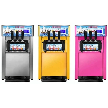 

18L/H Soft Serve Stainless Steel Ice Cream Machine
