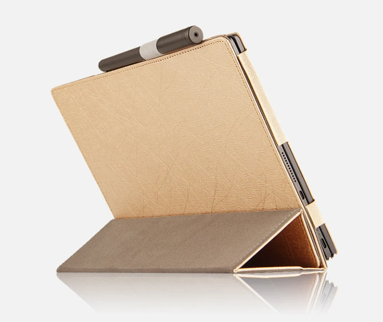 2017 чехол для Lenovo YOGA BOOK 10 1 дюйма роскошный кожаный планшета кобура складная