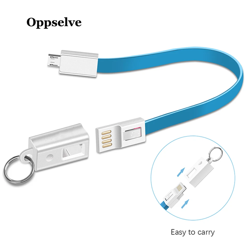 Oppselve Micro USB кабель Быстрый кабель синхронизации данных и зарядки для samsung huawei Xiaomi LG Andriod Microusb Powerbank кабель брелок