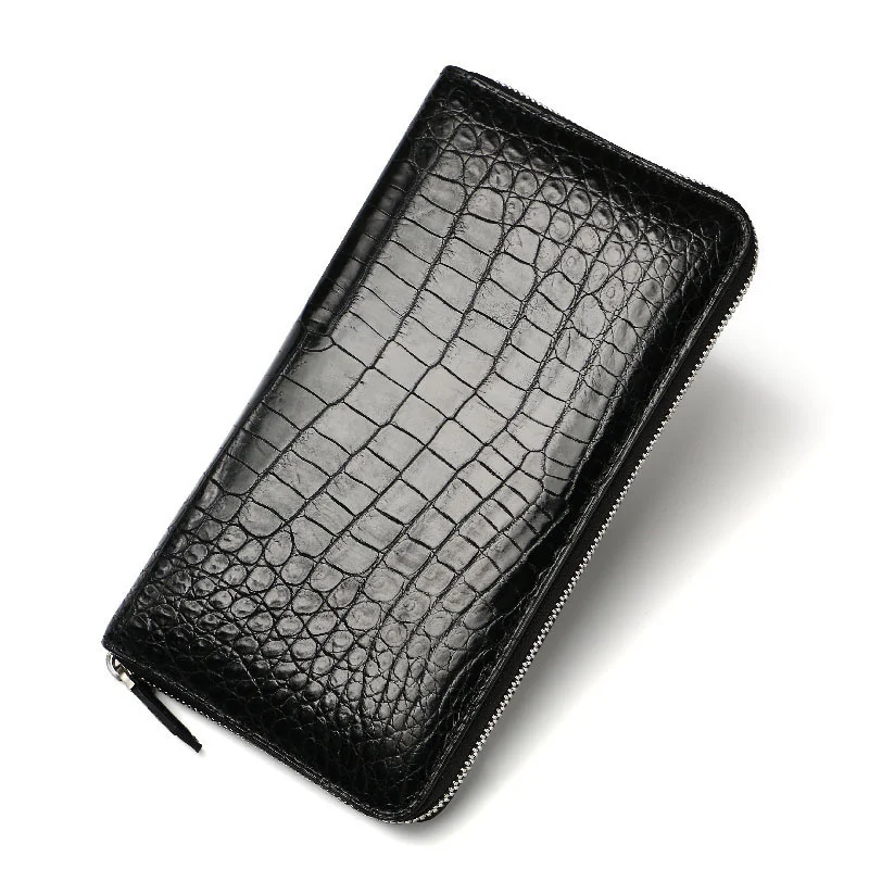 2018 New Coin Purse Embossing Alligator Fashion Crocodile Long Men Clutch Wallets Men s Crocodile Long