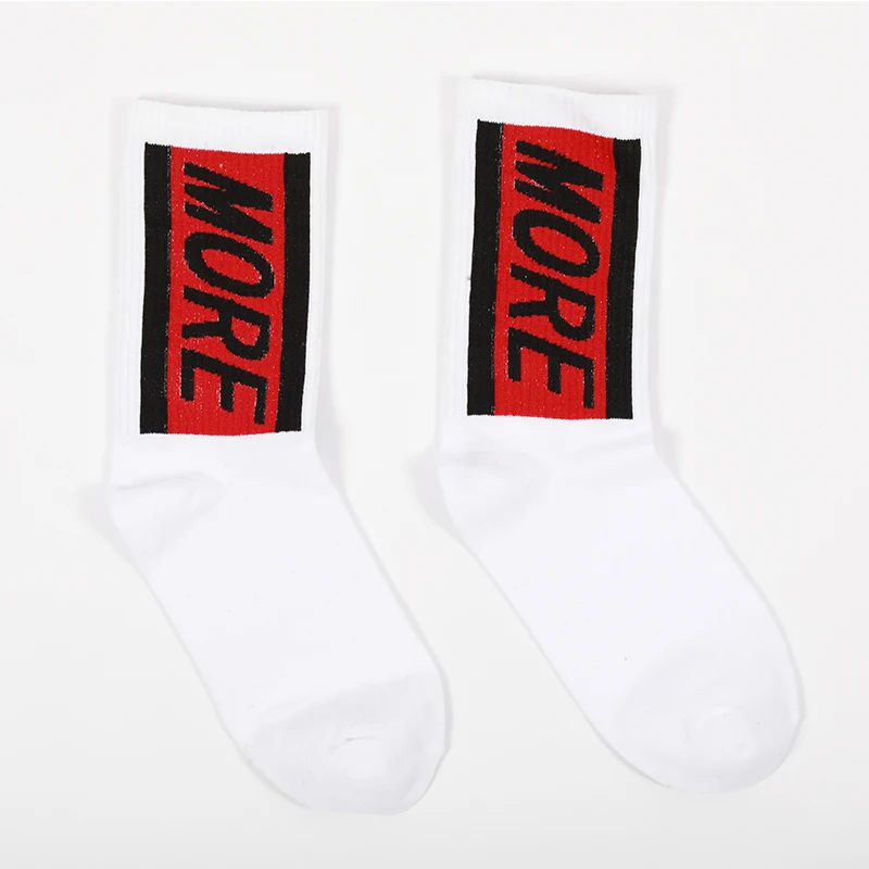 2018 мужские и женские более длинные носки модные хлопковые уличная одежда Канье