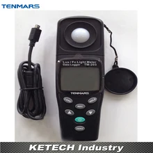 Ручной автонастройка Light Meter с datalogging TENMARS TM203