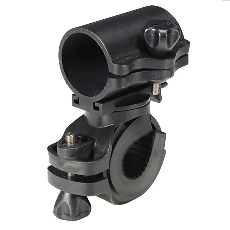 Light Bicycle bracket Torch Clip Mount Bicycle Front Light Bracket Flashlight Holder 360 Rotation Bicycle accessories  (2)