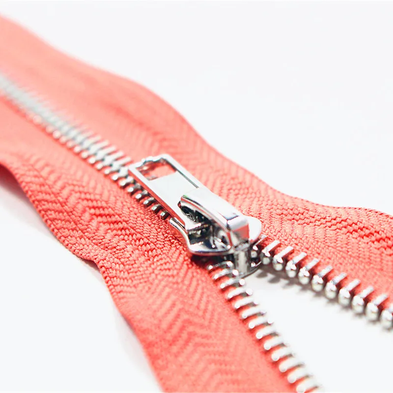 Close End 10cm 80cm 5 10pcs white Metal Zipper  for Sewing 