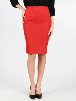 

Pencil skirt with slit