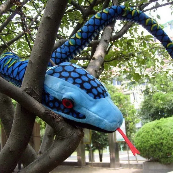 big stuffed animal snake