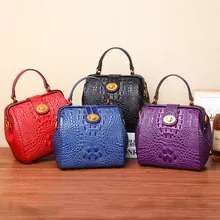 ICEV Модные женские кожаные сумки Сумки из натуральной кожи Аллигатор Высокое качество молния Дизайн Леди Доктор Офисные сумки Bolsa