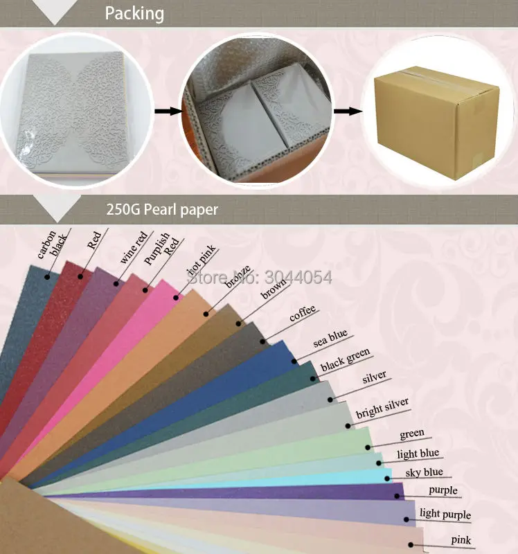 2017 популярная Свадебная Золотая лазерная резка коробка с индивидуальным