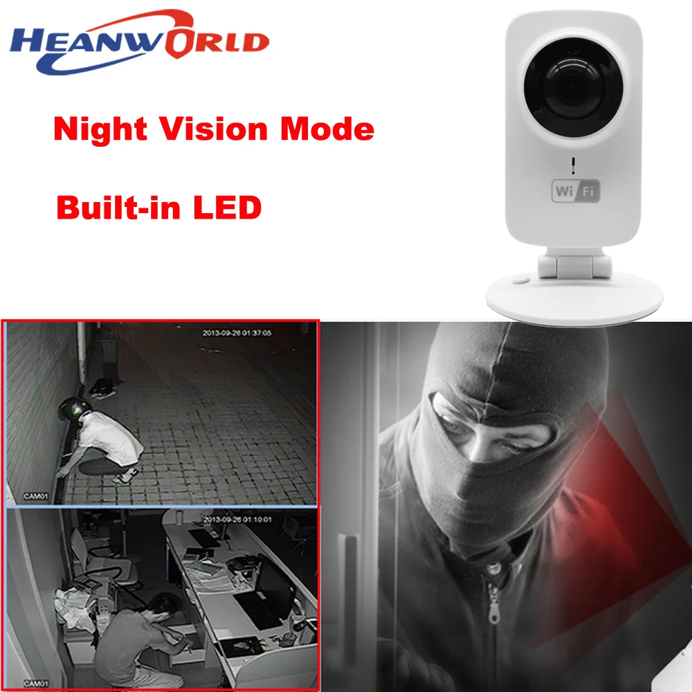 Heanworld мини ip камера Wi Fi 720P сетевая Аудио CCTV безопасности Детский Монитор домашняя