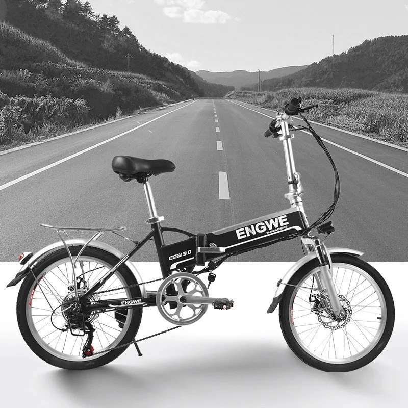  MYATU 250W Motor 48V 8AH Battery Foldable adult Electric bike Bicycle Aluminum Alloy LCD Display El