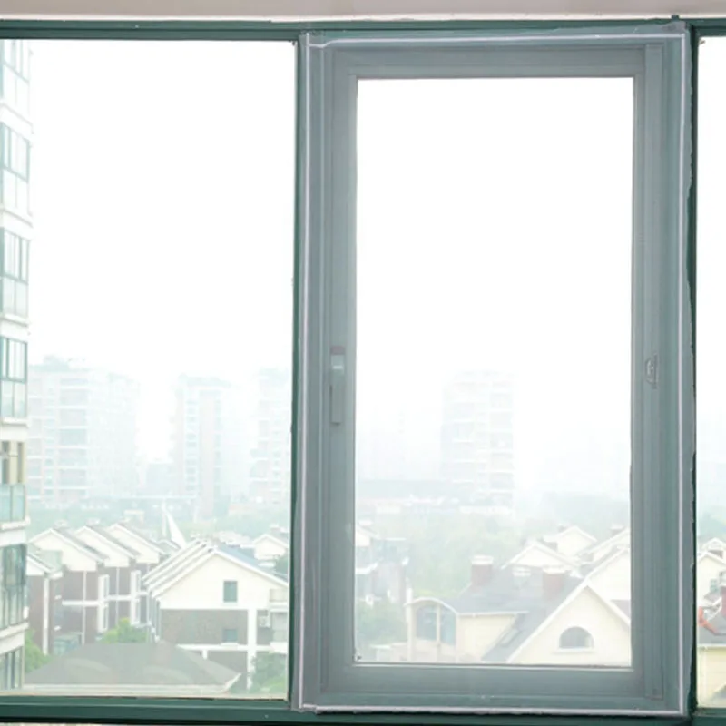 

Sticky Mosquito Fly Mesh Screen 1.5*1.3M Anti Mosquito door Screen Window Net Adhesive Type Home Decor Invisible