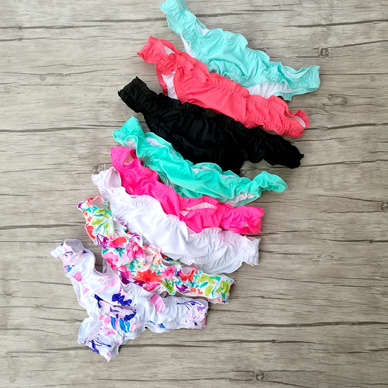 Conjunto De Bikini Con Patrón De Chevron, Parte Superior De Sujetador