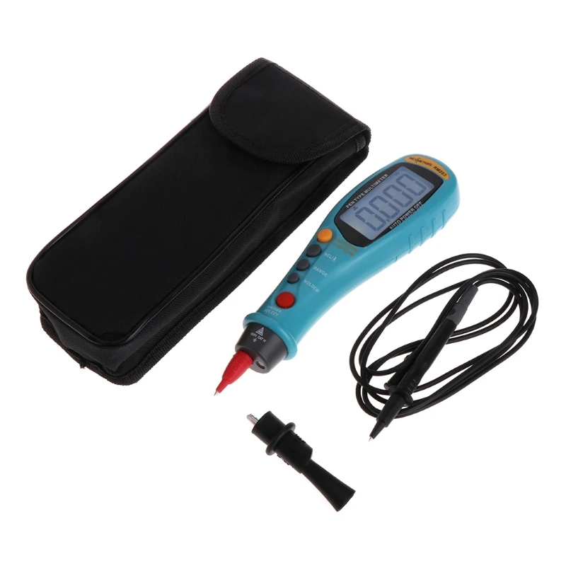 

RM203 Pen Type Digital Multimeter Auto-Range True RMS NCV 6000 Counts AC/DC Counter #Aug.26