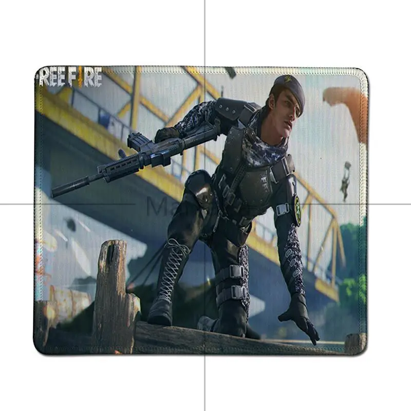 MaiYaCa My Favorite Free Fire Customized MousePads Computer Laptop Anime Mouse Mat Large Gaming Mouse Pad Lockedge Mouse Mat - Цвет: LockEdge 25x29cm