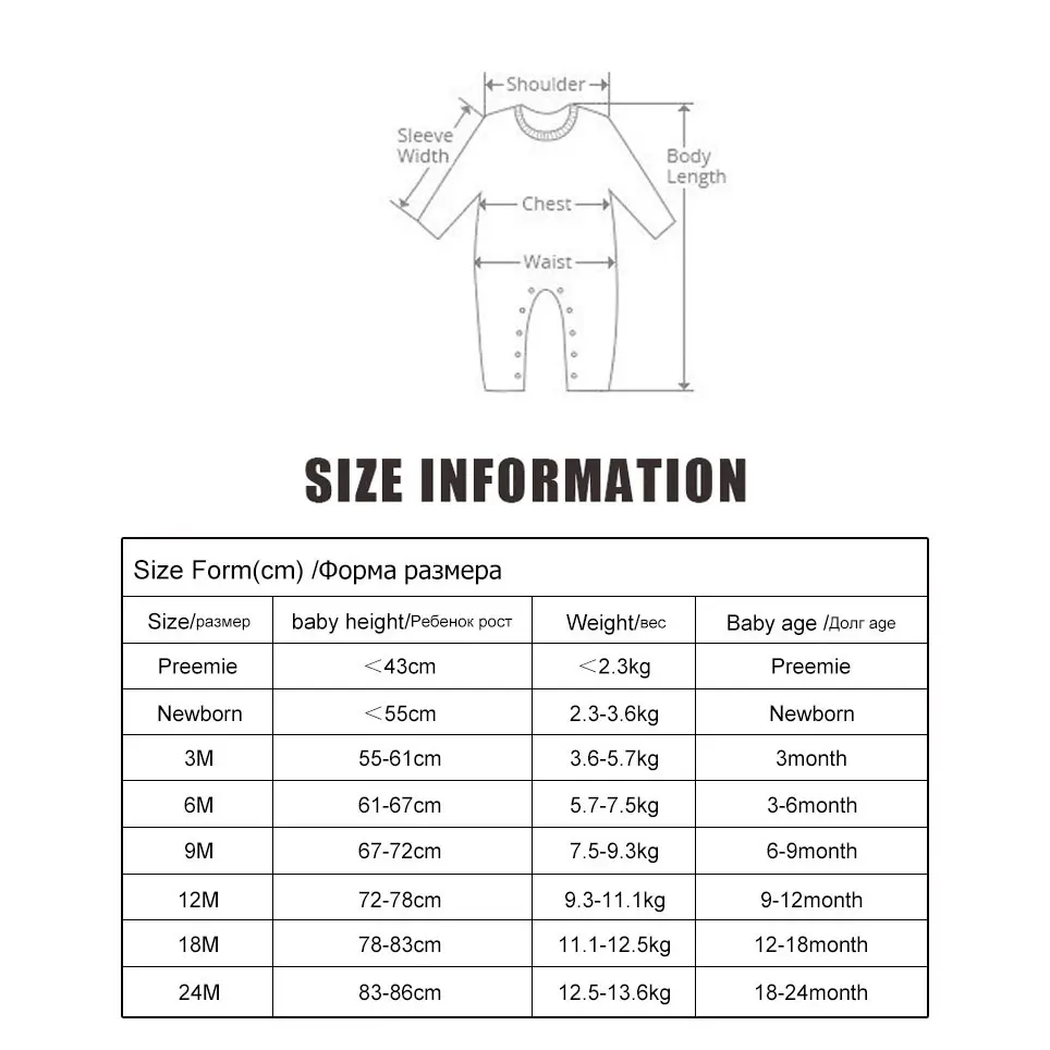 Baby Girl Boy Romper Newborn 100% Cotton Long Sleeves Pajamas Overalls Infant Cartoon Footies Clothes Toddler Unisex Clothing (5)