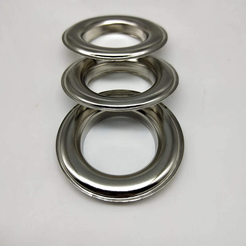 

Silver garment Iron eyelets with gasket 30mm scrapbooking accessories Knitwear Jeans Apparel Bags Shoes 20 pcs/lot