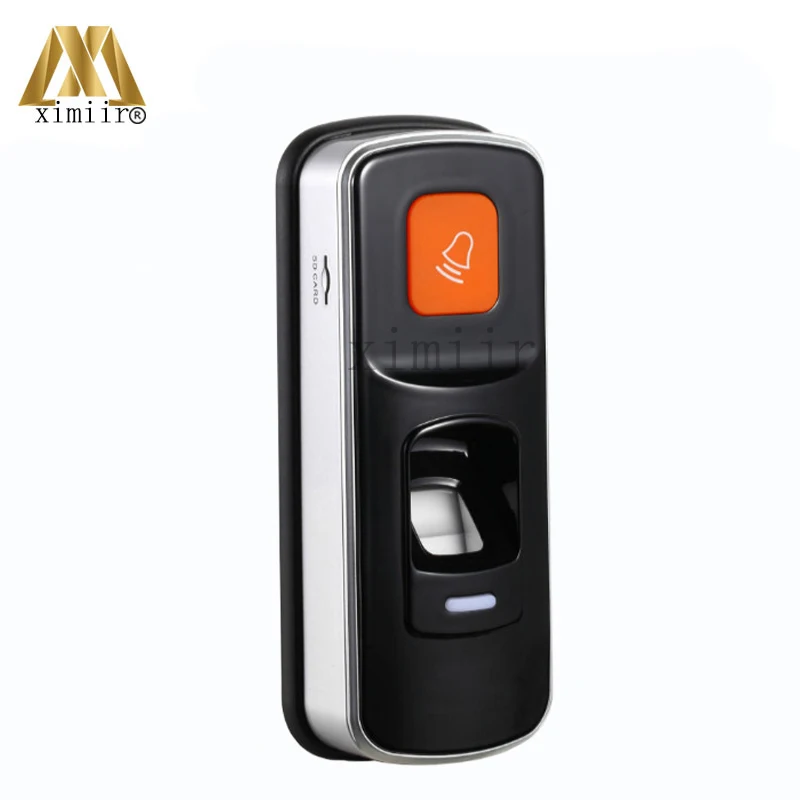 Single Door Biometric Fingerprint Door Access Control System With 125KHZ RFID Card Reader 3000 Users Door Access Controller X660