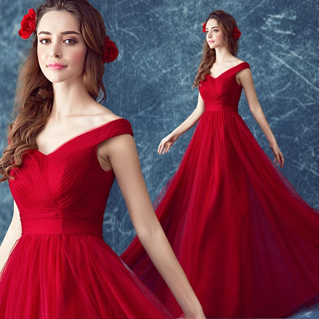 party dresses red color