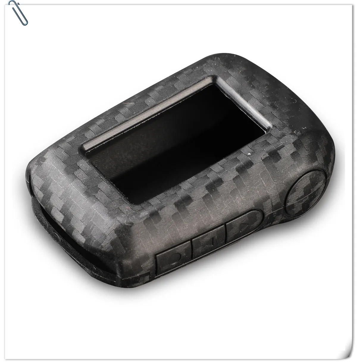 Custodia portachiavi in Silicone al carbonio 10X per Starline russo A92/A94/V62/A62/A64 Tamarack 2 vie allarme auto telecomando LCD copertura portachiavi - HTB1Bvk5UXzqK1RjSZFvq6AB7VXaJ