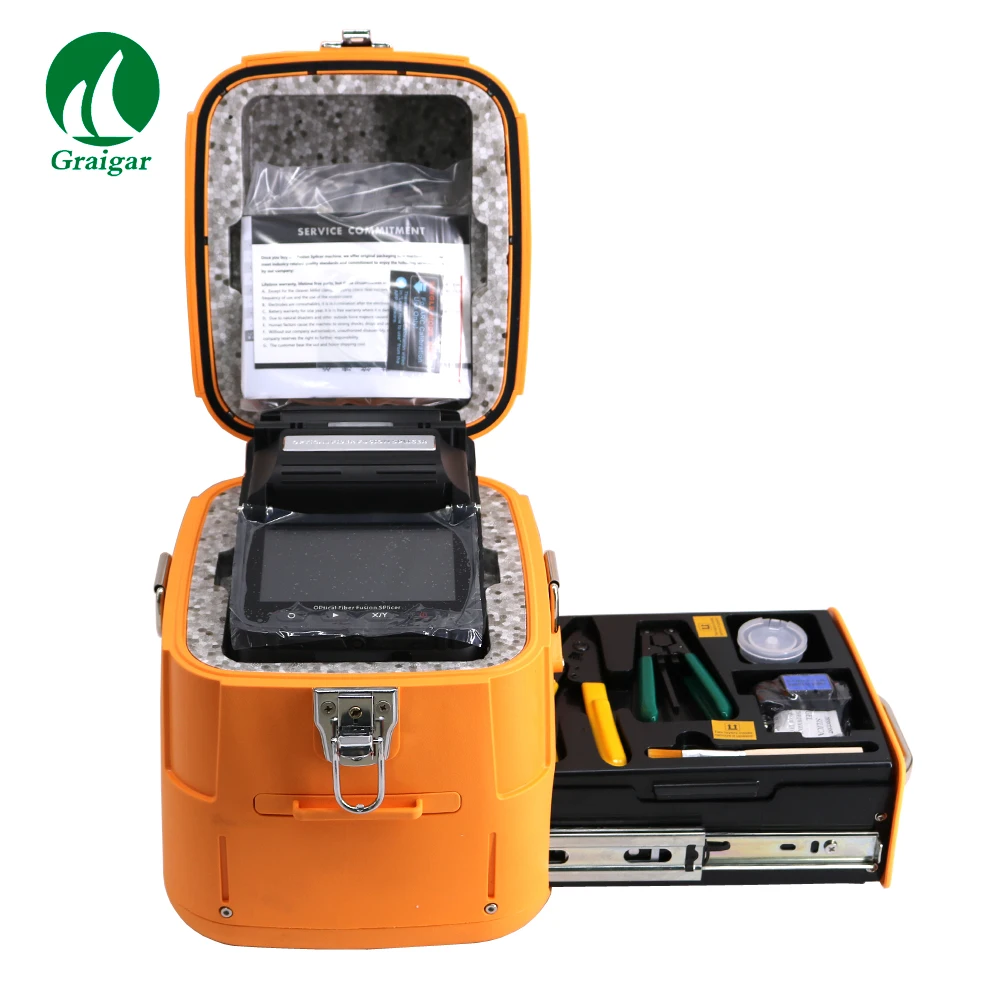 

High efficiency AI-7 signalfire SM&MM Automatic FTTH Fiber Optic Welding Splicing Machine