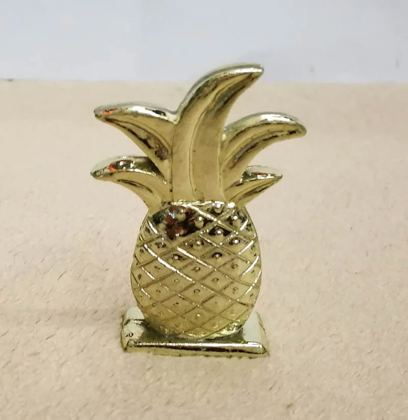 Gold Pineapple 1 Set Novelty Wedding FavourSeating Card Stand Holder Gold Pineapple 1 Set Novelty Wedding FavourSeating Card Stand Holder