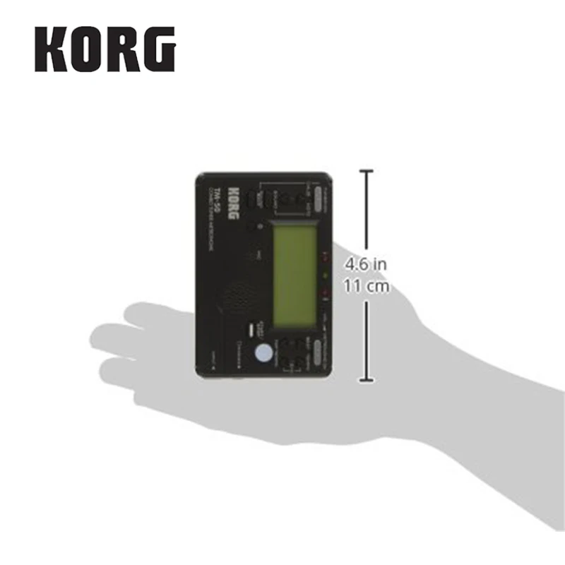 Комбинированный тюнер/Метроном KORG TM60 для гитары укулеле и пианино используется