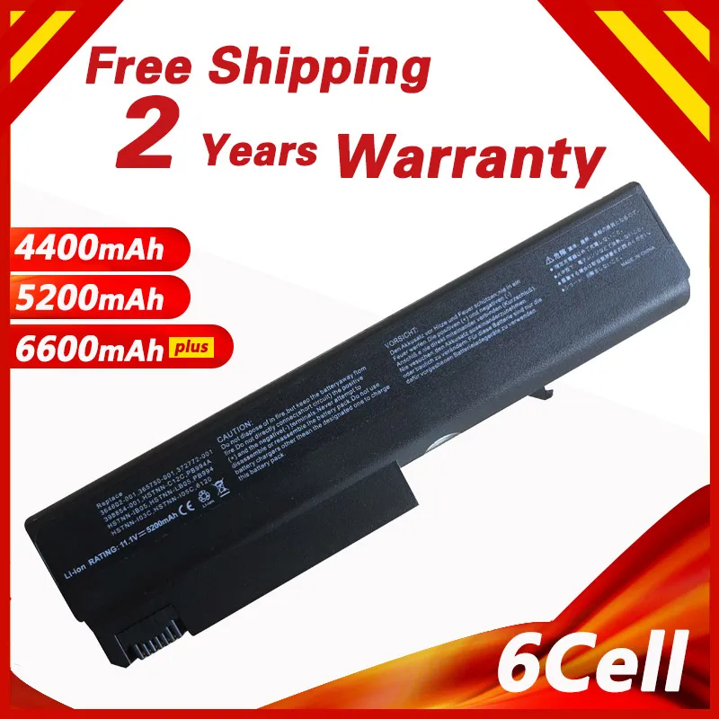 Аккумулятор Golooloo для ноутбука HP COMPAQ Business Notebook 6510b 6515b 6710b 6710s 6715b 6715s 6910p NC6100 NC6105