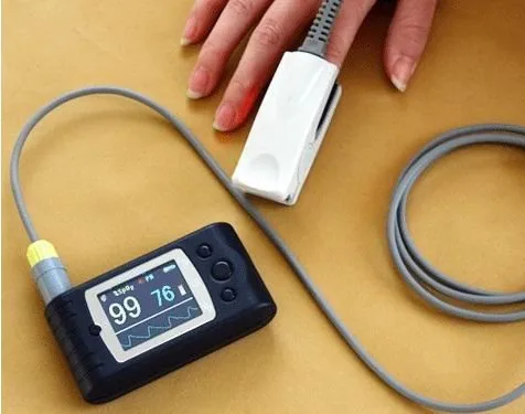 

Handheld Pulse oximeter CMS 60C, CE and FDA approved blood oxygen oxymetry , LCD display SPO2 Monitor with software, Sleep study