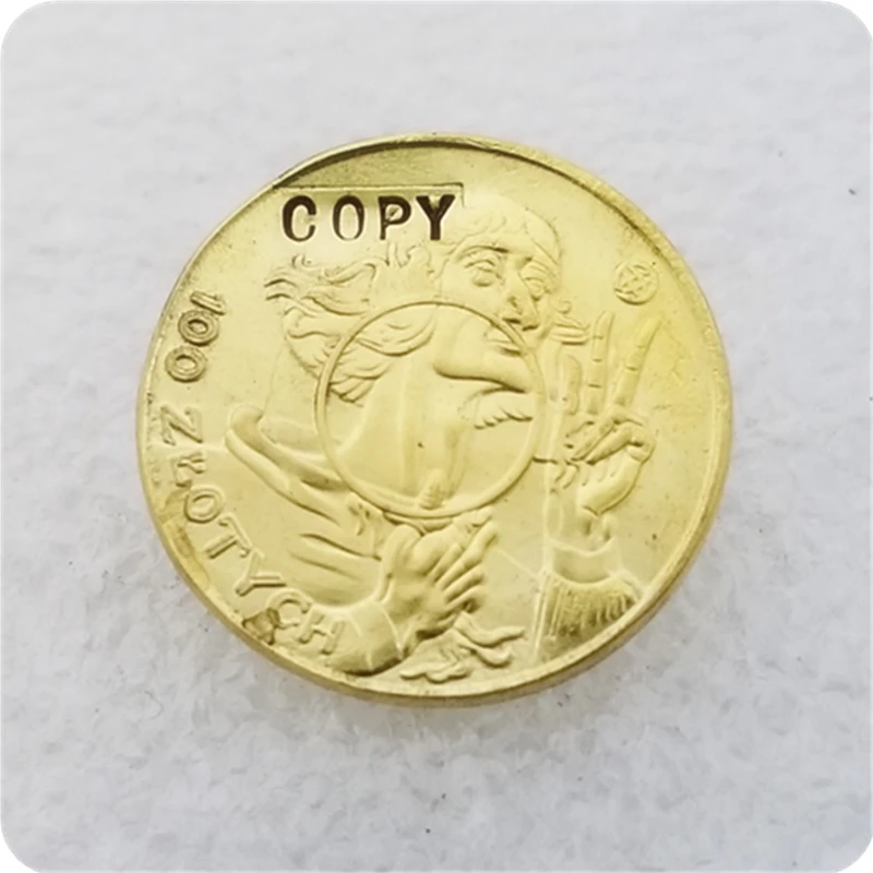 Копия монеты 1925 Польша 100 злотих (Mikolaj Kopernik Пробная забастовка) бесплатная