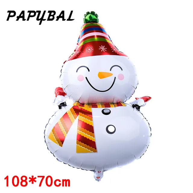 Christmas Foil Balloons Merry Christmas balloons Helium Balloon inflatable Christmas Decoration