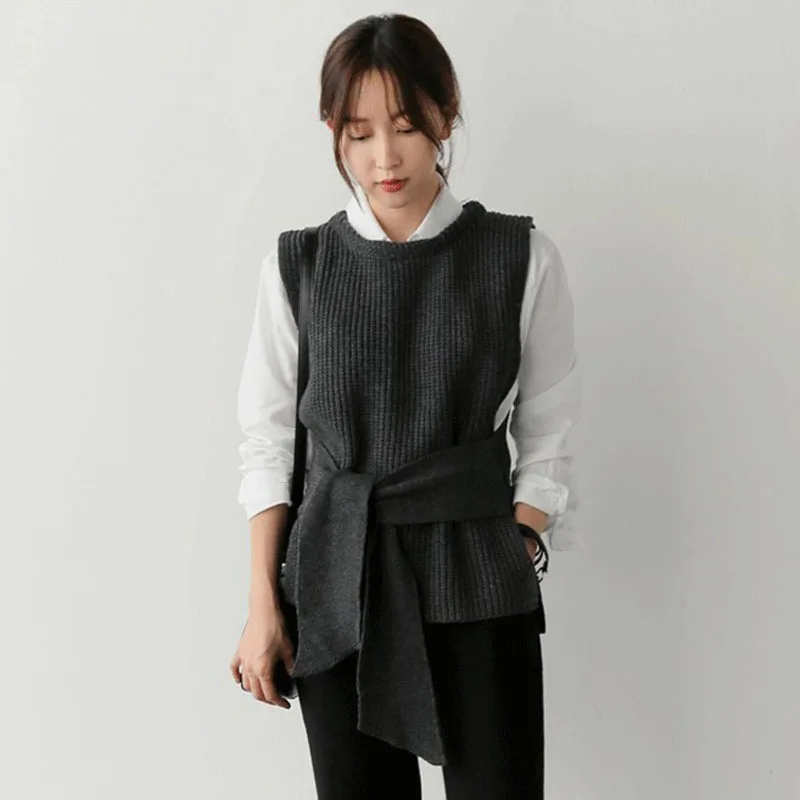 Knitted Vest Women|Vests \u0026 Waistcoats 