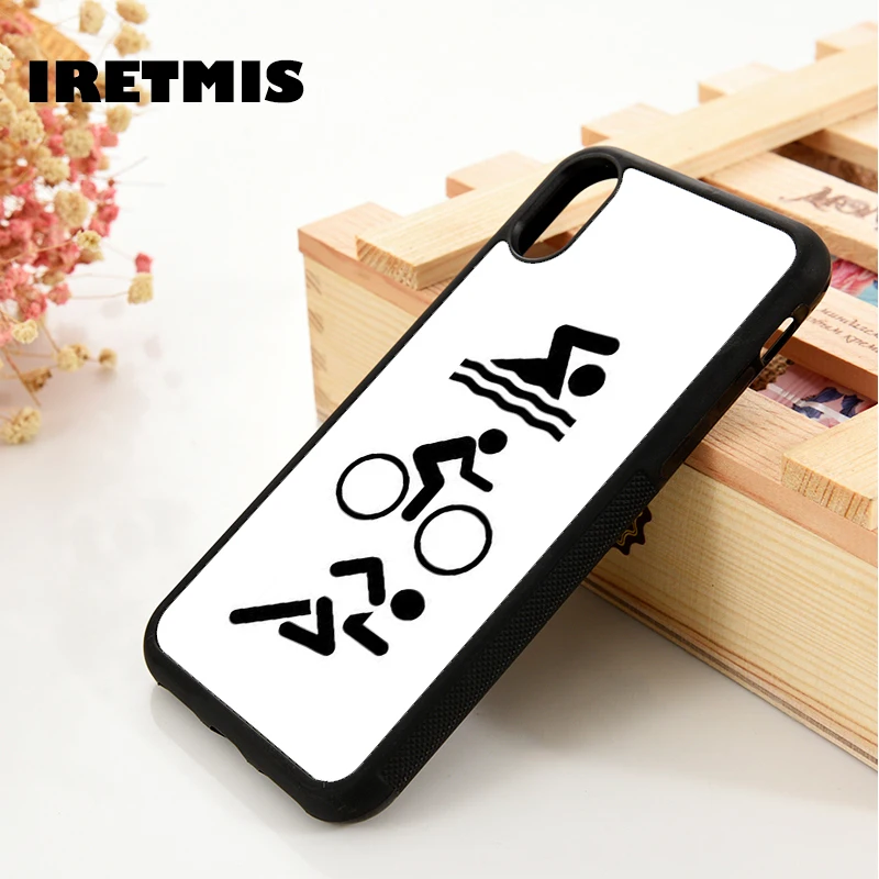 Iretmis 5 5S SE 6 6S мягкий термополиуретановый силиконовый чехол для телефона iPhone 7 8 plus X