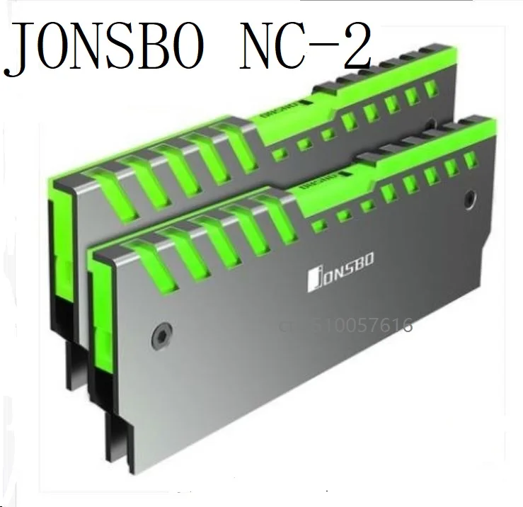 

2pcs Desktop Memory Cooling Vest NC-2 RGB/Colour light Radiator Aluminum RAM Heatsink multicolour Cooler