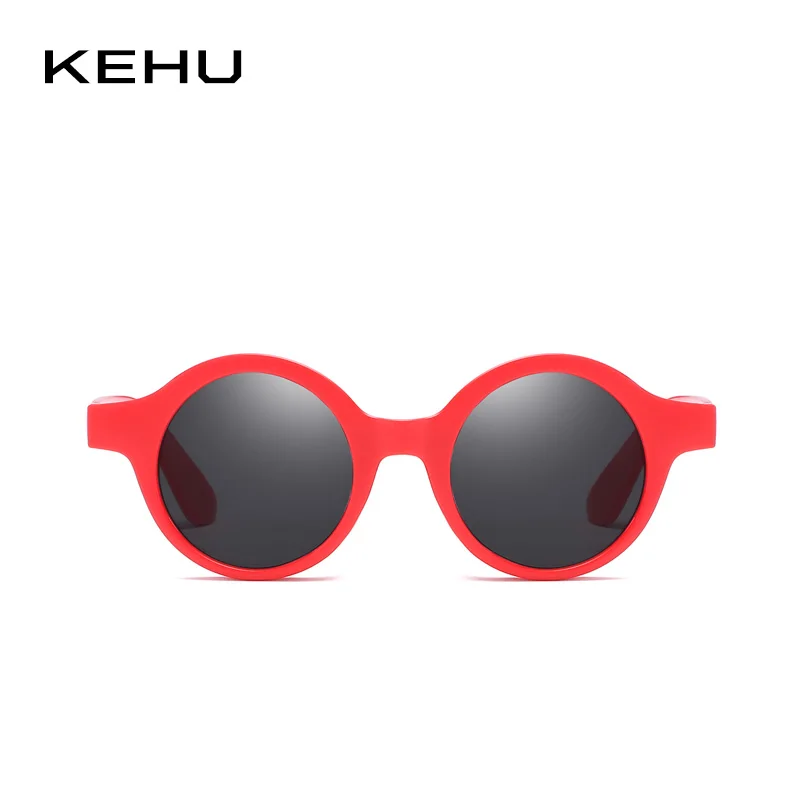 Женские круглые солнцезащитные очки KEHU дизайнерские в оправе UV400 подарочные