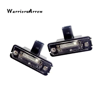 

WarriorsArrow Pair 2Pcs License Plate Light Lamp For Volkswagen VW Beetle 2006 2010 GOLF MK4 1998 2000 2004 Lupo Phaeton Polo