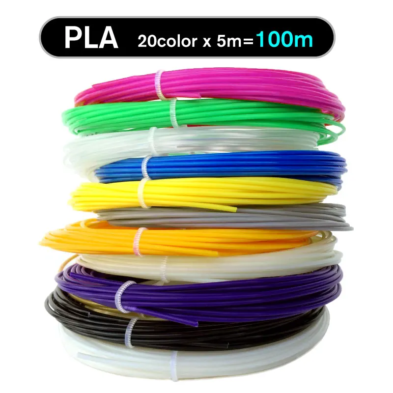 Качественный продукт pla/abs/pcl 1 75 мм 20 видов цветов 3d Ручка нить pla пластик abs pcl