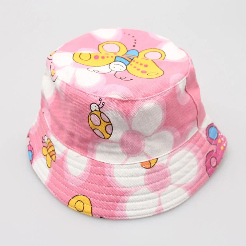 baby essential  Retail 2-6years sunbonnet sun hats printing Fisherman caps baby children kids spring summer fall accessoriesbaby eating  Baby Accessories