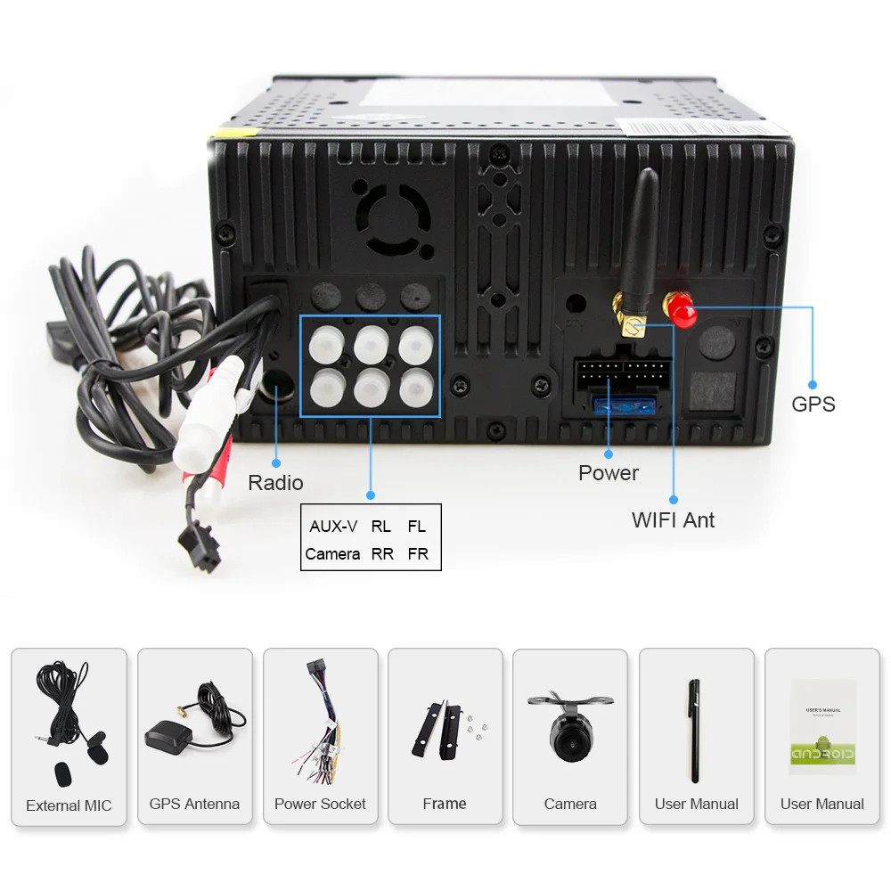 Perfect Eunavi Android 8.1 TDA7851 7 inch Universal Car Audio Stereo GPS Navigation Double 2 Din 1024*600 HD Car Radio Multimedia Player 5 Perfect Eunavi Android 8.1 TDA7851 7 inch Universal Car Audio Stereo GPS Navigation Double 2 Din 1024*600 HD Car Radio Multimedia Player 5