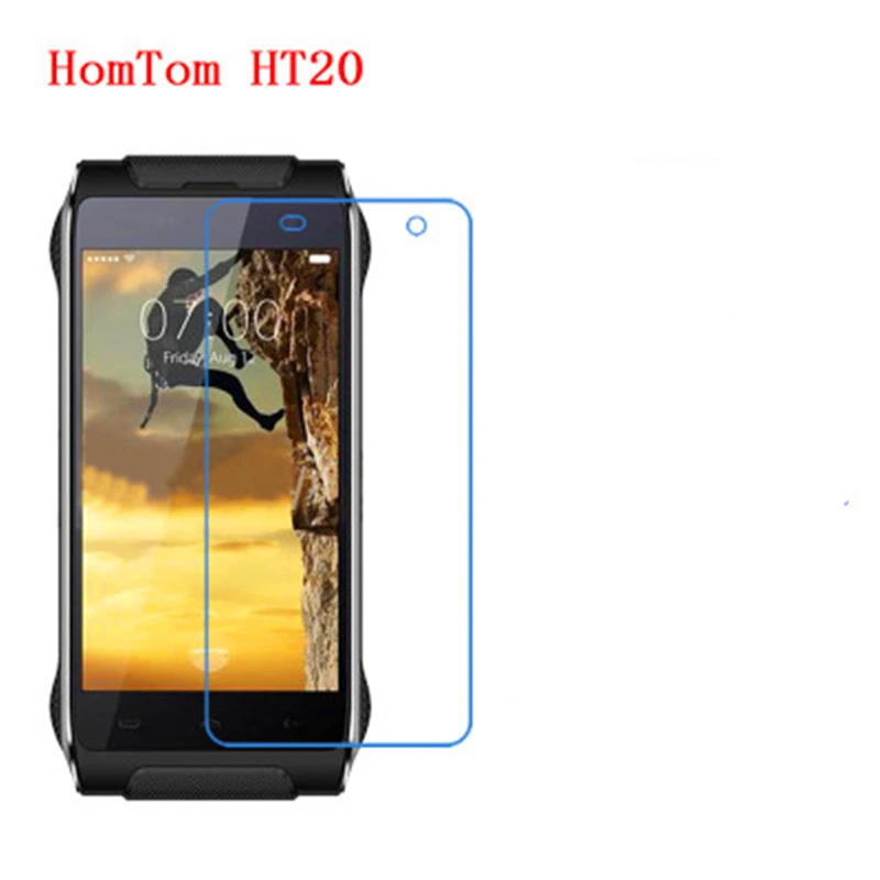 

5 Pcs Ultra Thin Clear HD LCD Screen Guard Protector Film With Cleaning Cloth For HomTom HT20.