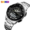 SKMEI Men Watch Fashion Quartz Sports Watches Stainless Steel Strap Men Watches Top Brand Luxury Business Waterproof Wrist Watch ► Photo 2/6