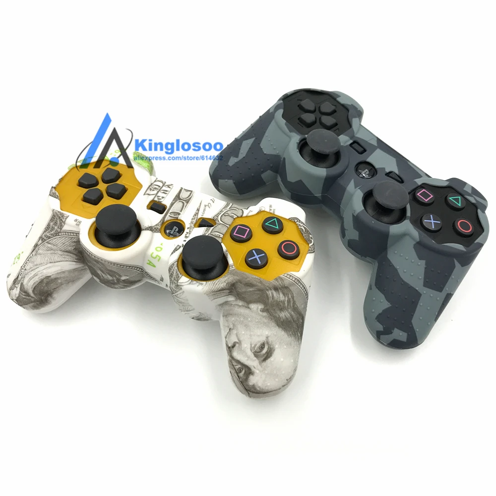 Пользовательский силиконовый гелевый резиновый защитный чехол для Playstation 3 PS3 игровой контроллер