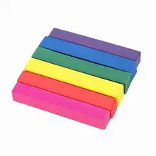 Хорошее качество 6 видов цветов DIY Нетоксическо волос Мел Краска для волос как Временное Цвет волос Пастель в парикмахерскую как видно на ТВ